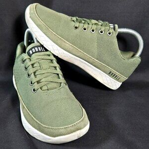 NOBULL Canvas Trainers Green Low Top Sneakers Women’s 7 / Men’s 5.5 EU 38